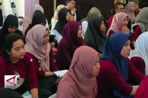 Pelajar dan mahasiswa Kalsel ikuti  lomba Presenter TV Antara