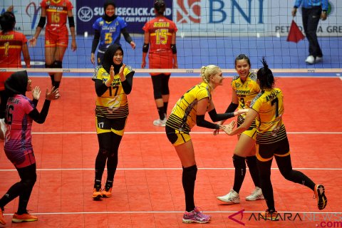 Jakarta PGN Popsivo Polwan Kalahkan Bandung Bank BJB Pakuan