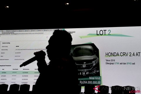 KPK Lelang Barang Sitaan