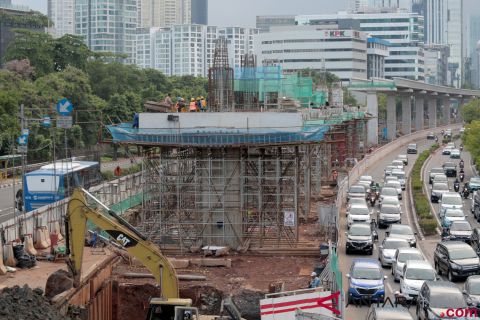 Pembangunan LRT Jabodebek