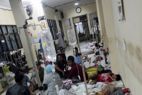 Keadaan Korban Luka Akibat Tsunami