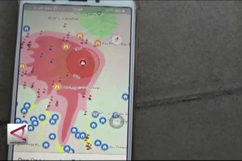 Pantau Merapi lewat aplikasi &ldquo;Jarak Aku dan Merapi&rdquo;