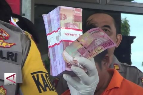 Polisi Tangkap Residivis Pengedar Uang Palsu