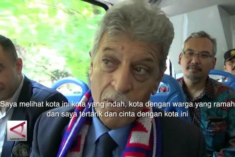 Dubes Palestina kagumi keindahan Kota Malang