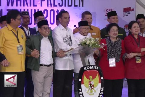 Hadapi Debat, Jokowi-Ma'ruf santai