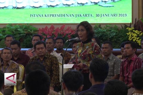 Susi minta pengusaha ikan jujur soal angka tangkapan