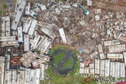 Pengelolaan gerbong KRL non-operasi