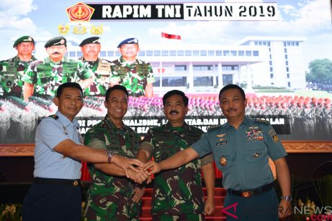 Penutupan Rapim TNI