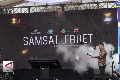 Samsat J’bret bayar pajak motor lewat toko Daring