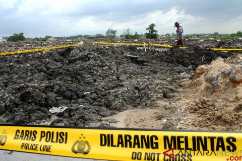 Lokasi pembuangan pasir diduga mengandung limbah B3