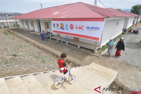 Pemerintah percepat penyelesaian pembangunan huntara