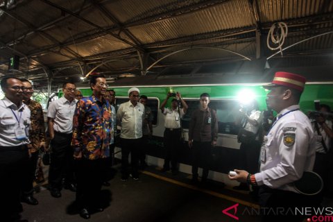 Kesiapan fasilitas pendukung Kereta Bandara NYIA