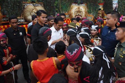 Kunker Presiden Jokowi di Ponorogo
