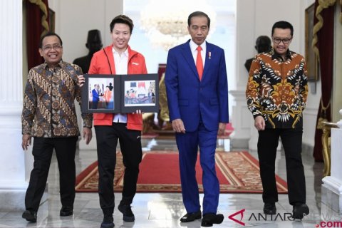 Lilyana pamit kepada presiden