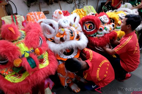 Pesanan pentas Barongsai jelang Imlek