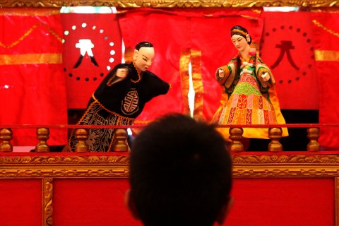 Pertunjukan Wayang Potehi