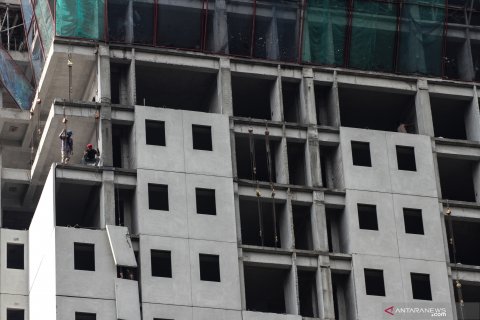 Pembangunan rusun DP 0 Rupiah