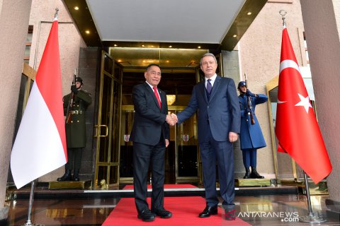 Menhan berkunjung ke Turki bahas kerjasama industri pertahanan