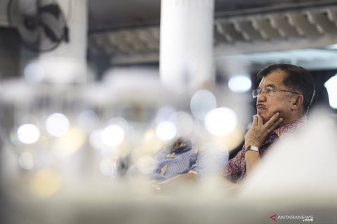 Wapres nonton debat capres putaran kedua