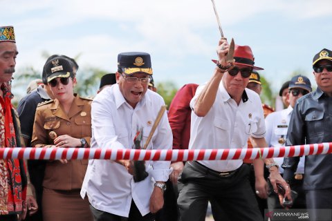 Pencanangan pembangunan Bandara Singkawang