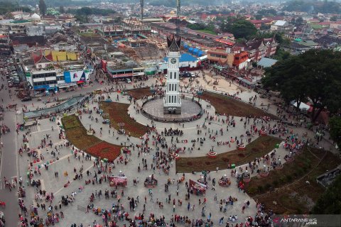 Wajah baru kawasan Jam Gadang