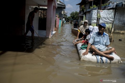 Tiga kecamatan di Bandung Selatan terendam banjir