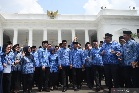 Pembukaan Rakernas Korpri