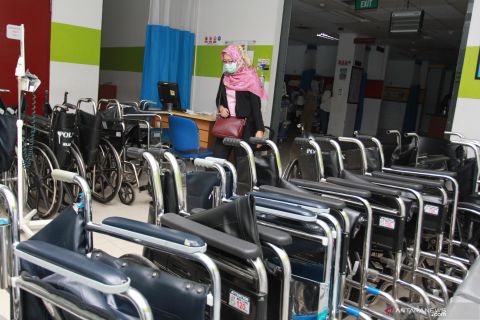 Pasca kebakaran RSUD Kota Tangerang tutup total
