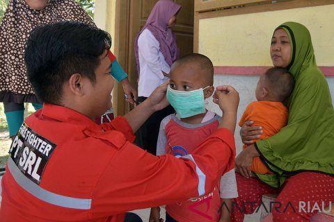 Bantuan Masker Antisipasi Karhutla di Rupat