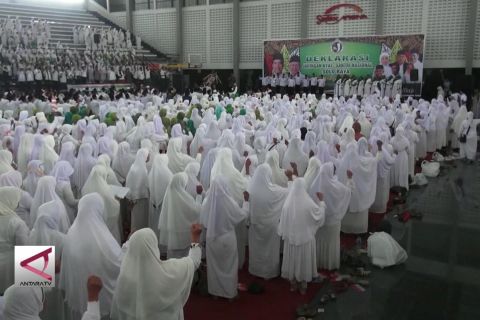 Kyai dan Santri deklarasi dukung Jokowi -Ma'ruf