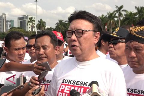 Mendagri Pimpin Ikrar Anti Kampanye Negatif Jajarannya