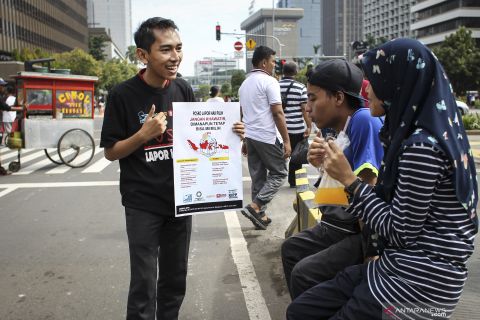 Sosialisasi posko lapor hak pilih Pemilu 2019