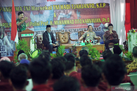 Orasi kebangsaan Panglima TNI dan Kapolri