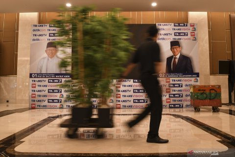 Persiapan jelang debat capres ketiga