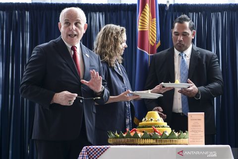 Peresmian gedung baru Kedubes AS