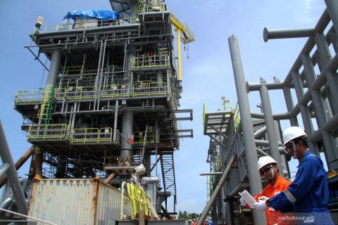 Pelepasan pelayaran anjungan Pertamina Hulu Energi