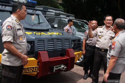 Pengecekan kesiapan Polri untuk Pemilu 2019