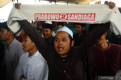 Santri di Kudus deklarasikan dukung Prabowo - Sandi