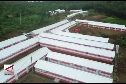 Pengungsi segera tempati hunian sementara