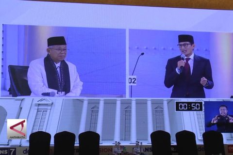 TKN nilai penampilan Ma&rsquo;ruf Amin di atas ekspektasi
