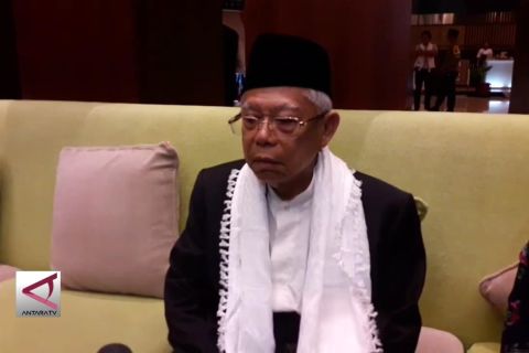 Agenda Ma&rsquo;ruf Amin di Kaltim padat