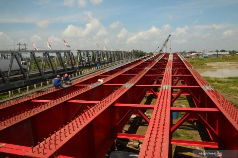 Pembangunan jembatan Kolonel Sunandar