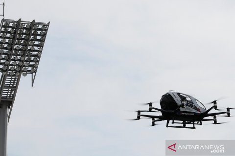 Uji coba taksi terbang Ehang 216