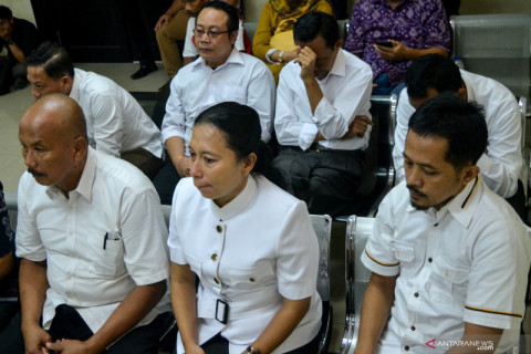 Sidang putusan kasus suap DPRD Kota Malang