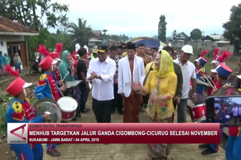 Menhub targetkan jalur ganda Cigombong-Cicurug selesai November