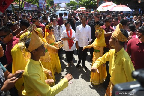Kampanye Jokowi di Asahan