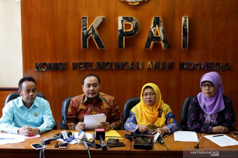 Keterangan pers keterlibatan anak dalam kampanye politik
