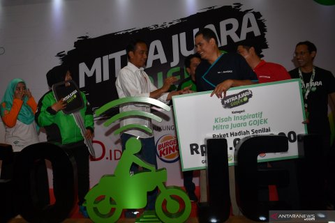 Apresiasi bagi mitra GOJEK yang berprestasi