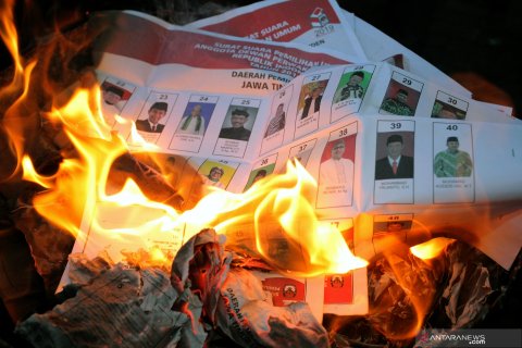 Hilangkan potensi kecurangan Pemilu 2019, surat suara rusak dimusnahkan dengan cara dibakar