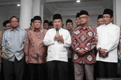 Wapres bertemu dengan tokoh ormas Islam